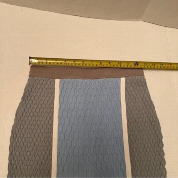 JONATHAN SIMKHAI  * Hex Color Blocked Skirt EUC Midi M - Picture 7 of 10